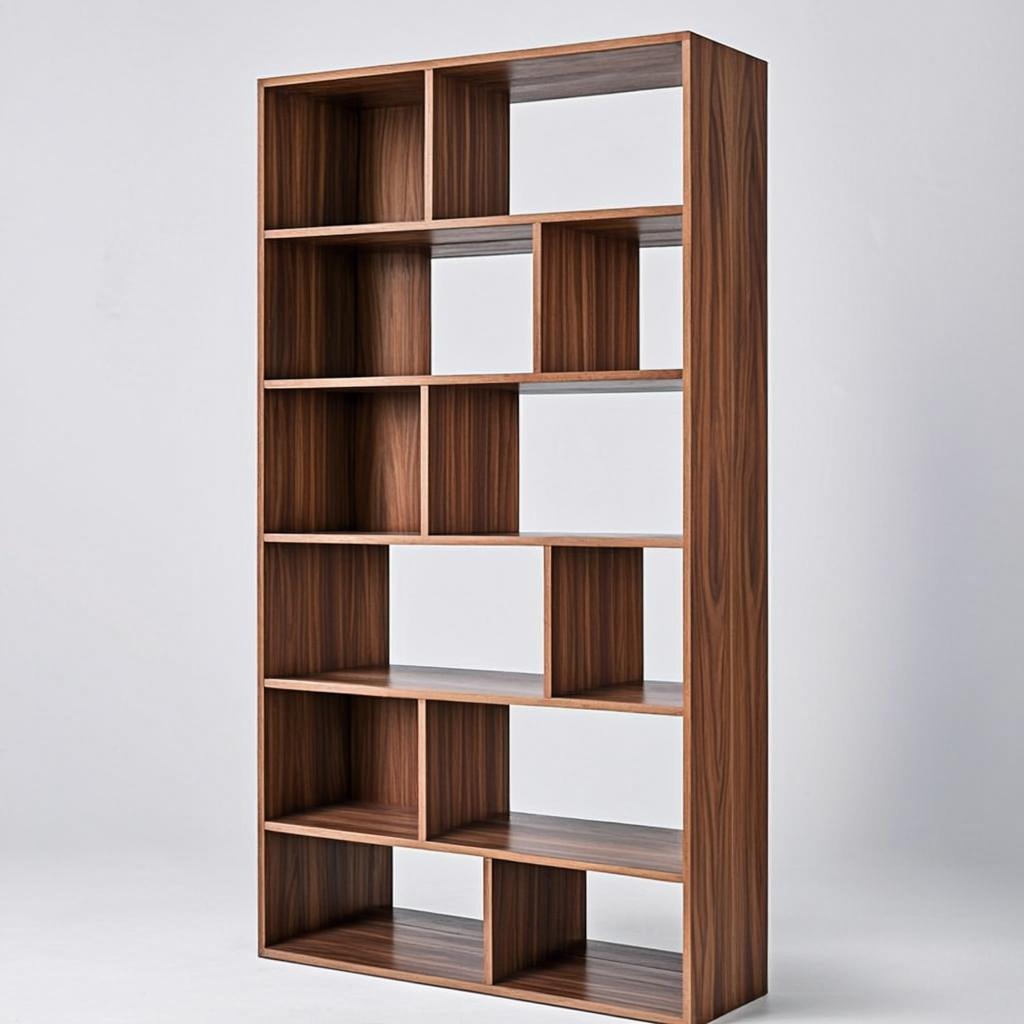 Lemari Buku Jati Tower